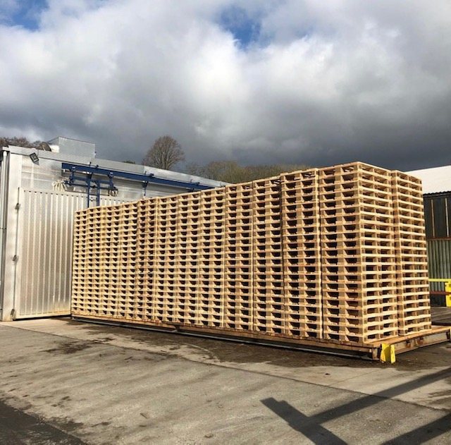 newly manufactured wooden pallets for supply to Gloucester